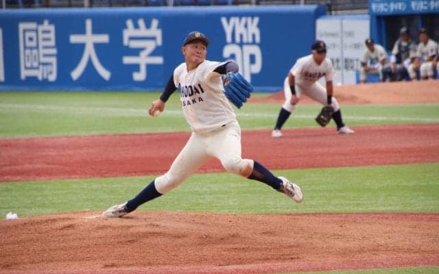 大商大の二刀流が打って走って投げて大奮闘！投手としては不本意な結果も全国大会で強烈な印象を残す【大学野球選手権】