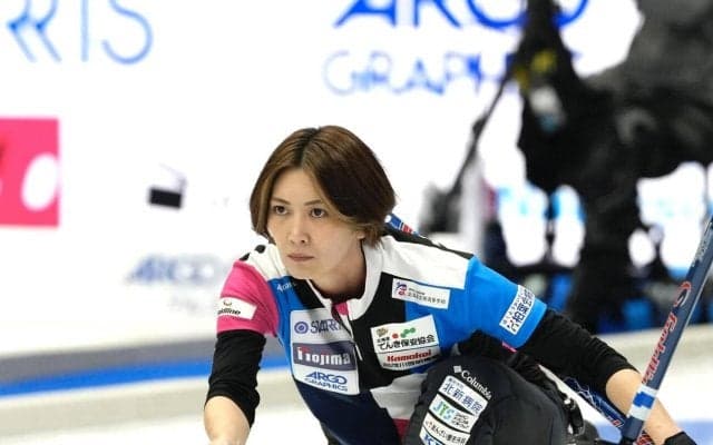 【カーリング】五輪出場フォルティウス第3E　吉村のドローショットで１点を獲得