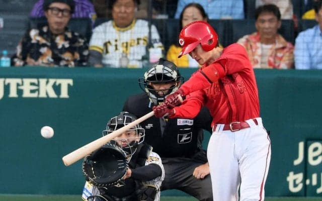 【広島】現ドラで加入のスプリンター辰見鴻之介が古巣楽天戦を前に元同僚、スタッフらにあいさつ