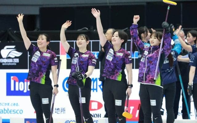 【カーリング】北海道銀行が全勝対決制して２次リーグ１位通過　スキップ・仁平美来「大きな自信になる。率直にうれしい」