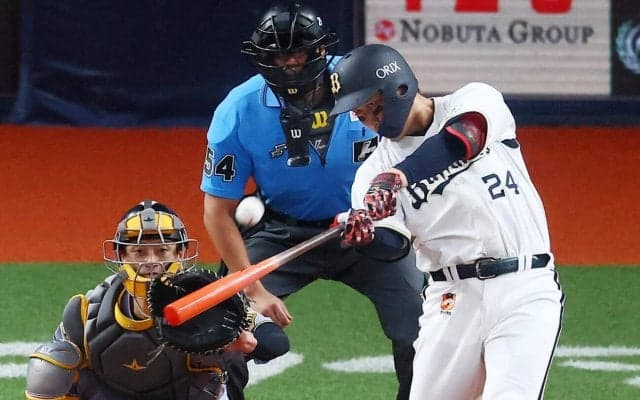 【オリックス】遊撃レギュラーの紅林弘太郎がベンチに下がる　左足違和感で大事を取ったと発表