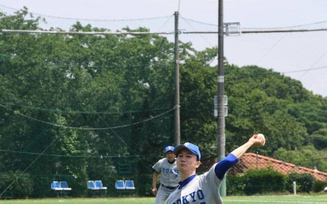 日本一、球の速い弁護士！？　元日本ハム、ヤクルトの宮台康平氏が137キロをマーク