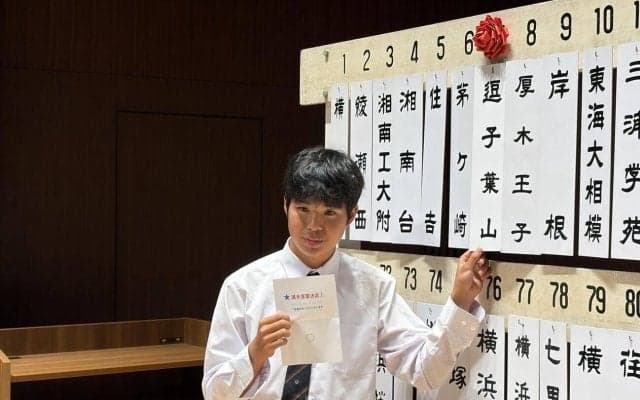 【高校野球】神奈川大会選手宣誓は逗子葉山の大岩武蔵主将「“やってみよう！”という気持ちに」