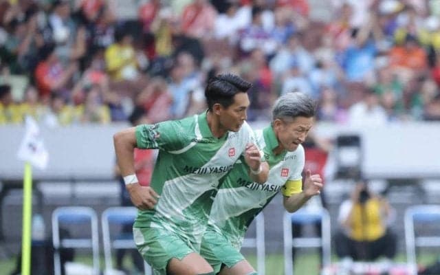 「あり得ないこと」５９歳カズ、１９年ぶり出場Ｊオールスターで“監督”槙野智章と異例２トップ結成「出る以上絶対負けられないと」