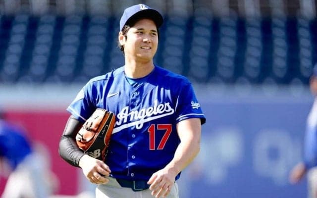 大谷翔平に“急接近”　隣にいたベッツ…負傷前に捉えた光景「あぁ、素敵」「素晴らしい」