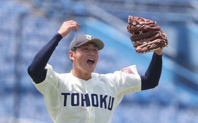 【大学選手権】ドラフト候補の東北福祉大・猪俣駿太「気持ちが先走って」４番手で３失点