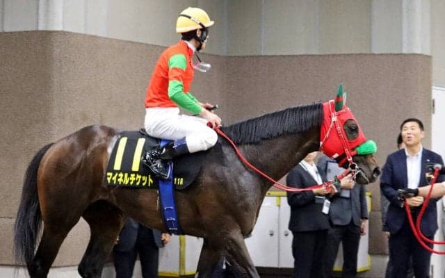 【パラダイスＳ】「さすがの爆発力」津村明秀騎手は絶賛！１番人気マイネルチケットＯＰ初勝利に「重賞でもやれる」