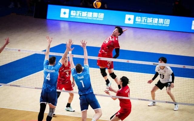 男子日本代表　スロベニアに先行を許すも逆転勝利で4連勝