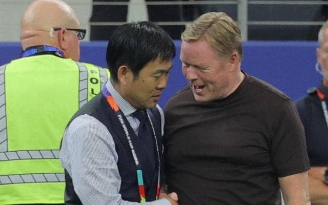 【Ｗ杯】森保一監督、小川投入で２トップへの変更が奏功「オランダ相手にＷ杯の舞台で勝ち点１を取れるチームはどれだけあるか」…２度追いつく粘りを絶賛