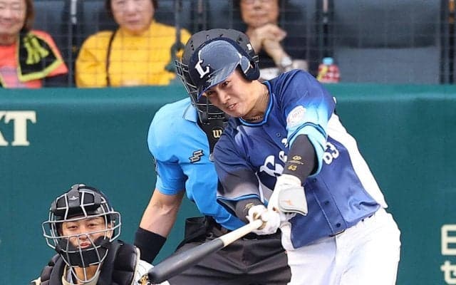 【西武】長谷川信哉が初の交流戦首位打者に　８回ヘッドスライディングで遊撃内野安打もぎとる