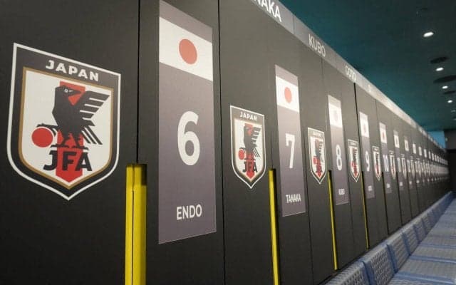 日本代表練習施設を公開　ロッカー６番「ENDO」のまま…追加招集FW町野修斗の席はどこ？