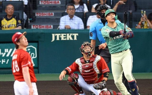 【阪神】大山悠輔、マエケンから８号２ラン　甲子園今季１号「まずは先制点を取れてよかった」