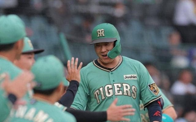 阪神が交流戦白星締め　大山がＮＰＢ復帰の“マエケン撃ち”Ｖ２ラン　大竹が約１カ月半ぶり今季３勝目