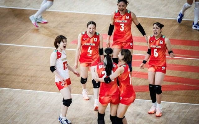【バレー】３４歳・島村春世「泥臭くていいから１点」負傷の荒木彩花に代わって１１得点でチーム救う　日本は逆転で開幕５連勝
