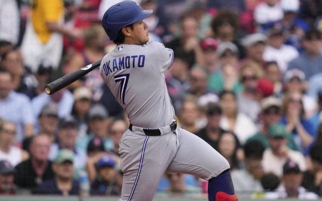 岡本和真、４打数１安打　ブルージェイズは競り勝って３連勝
