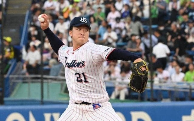ヤクルト首位浮上！大勝で神宮での連敗を４で止める　リーグ再開初戦で１２安打９得点　先発・吉村は７回２失点で４勝目