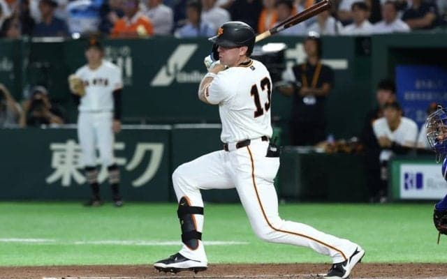 巨人キャベッジの途中交代は「コンディション的なもの」　橋上監督代行が説明