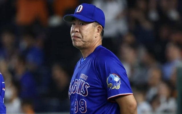 中日・井上監督が“壁ドン”　金丸が6回2失点粘投で5勝目…リーグ戦再開の初戦で白星
