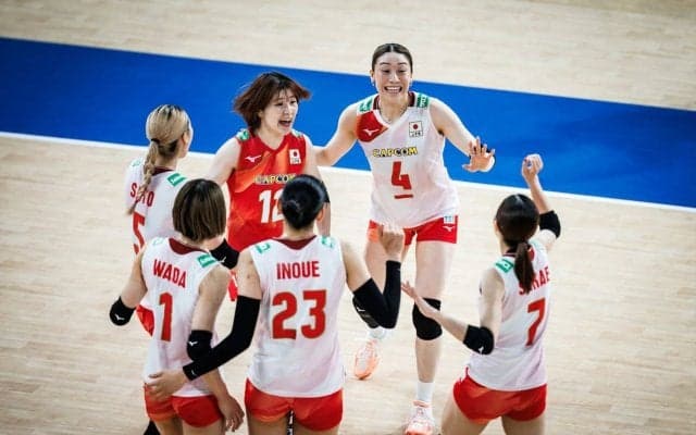 女子日本代表　チェコにストレート勝ちで開幕6連勝