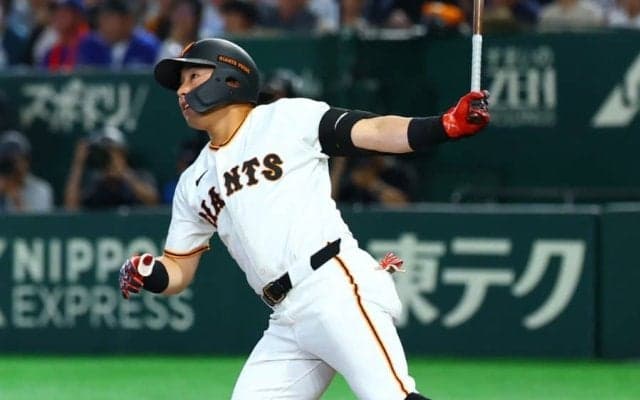 巨人・浅野翔吾が待望の今季1号　1軍再昇格→初打席で豪快弾…本拠地どよめき
