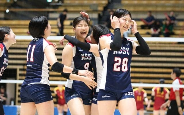 東日本インカレ女子　日本体大が前回王者筑波大を下して決勝進出