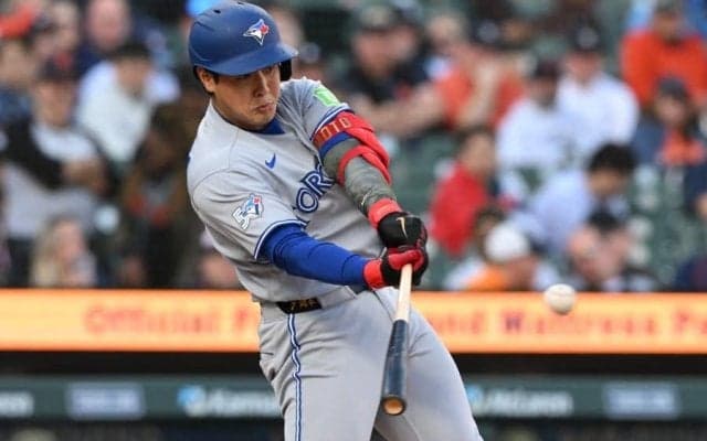 岡本和真、6試合ぶり16号　敵地どよめく豪快アーチ…HR＆打点のチーム2冠