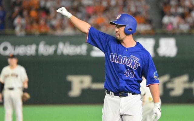 【中日】巨人大勢から一挙４得点で逆転勝利！開幕戦以来１軍復帰のアブレウが移籍後初勝利