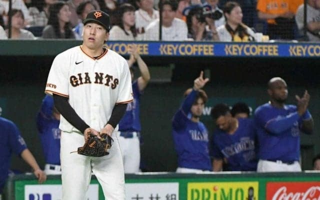 巨人　ミスで暗転逆転負け　八回、浦田痛恨プロ初失策　大勢踏ん張れず４失点