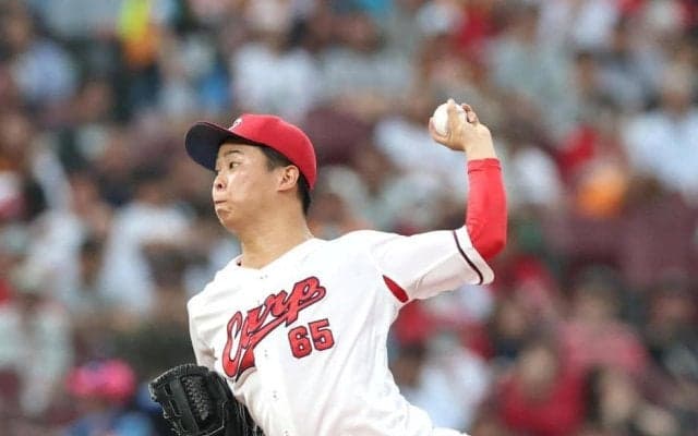 広島連勝ストップ　４位浮上逃す　玉村はマツダスタジアムの巨人戦で５年ぶり黒星