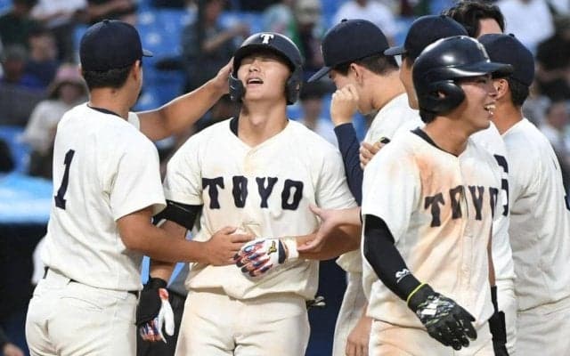 東洋大・山内　自身初サヨナラ弾　試合前に“５００スイング”実った「まじでしんどかったです（笑）」