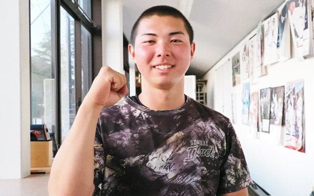 【高校野球】名将も「化け物クラス」と絶賛 仙台育英・田山纏が"右投左打の外野手"という逆風でもプロ一本を貫く理由