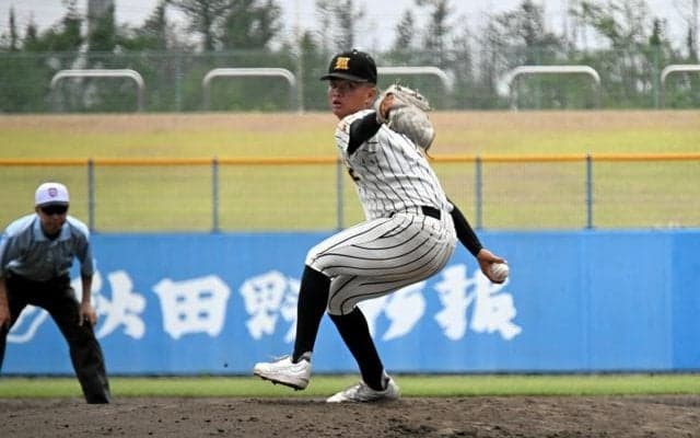 亡き父の夢、甲子園はかなわず　もう一つの夢へ　明桜・内村投手