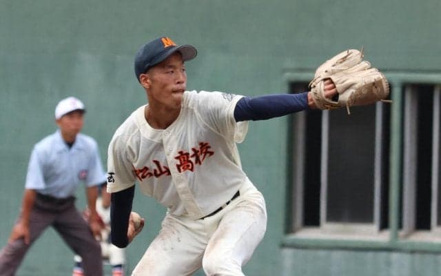 【高校野球】松山の双子バッテリー最後の45球「最後に兼梧の球を受けられて幸せでした」／埼玉