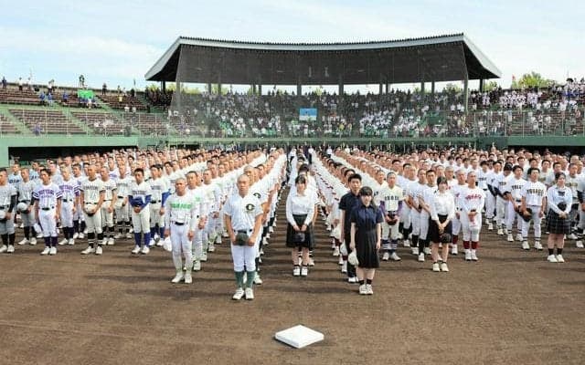 一球にかける夏始まる　第108回全国高校野球選手権鳥取大会が開幕