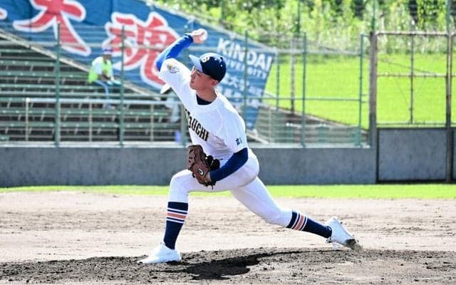 強豪相手に二回以降、連打許さず　瀬戸内・天野投手「初回の流れが」