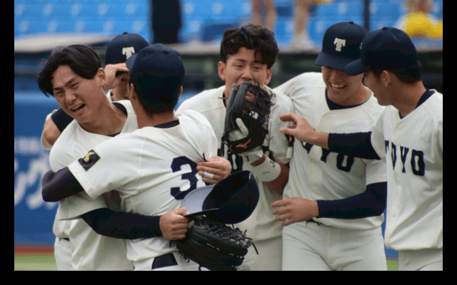 [硬式野球] 石澤、101球完投初勝利！全員でつかんだ執念の１部残留／春季入替戦・第３回戦