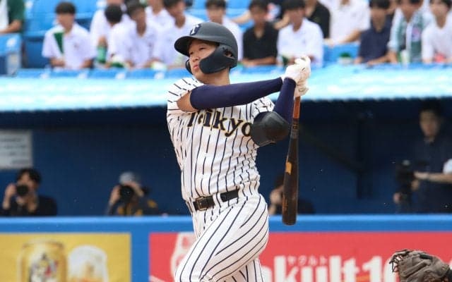 ｢強打の帝京｣は今年も健在！初戦10安打11得点…2安打3打点の主砲・安藤｢やってきたことを出せた｣【東東京】