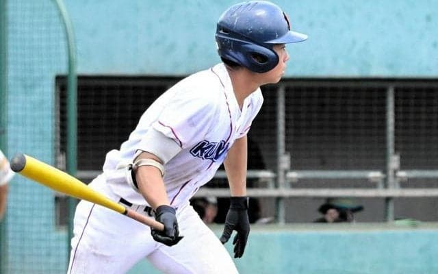 「積極的にいけ」甲子園経験の父の声　熊谷工・森本選手が意地の一打