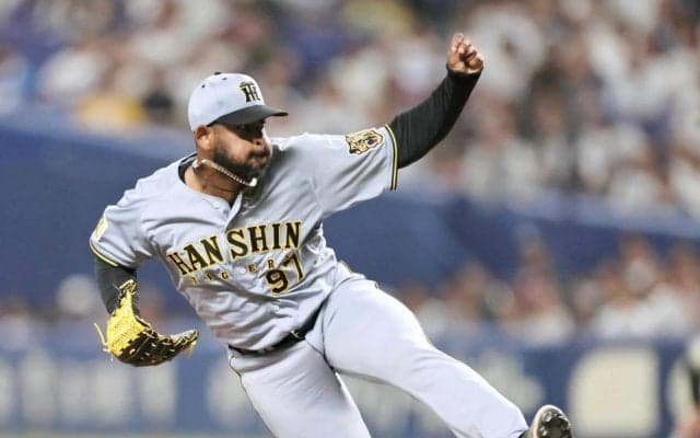 阪神　新助っ人・セベリーノ　頼もし鮮烈デビュー！ＭＡＸ１５８キロ３人斬り　藤川監督「良い滑り出しになった」
