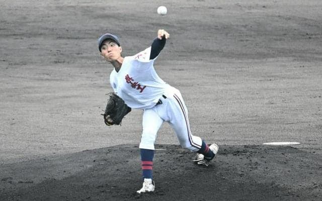 三者凡退の好発進だったが…新潟県央工・大橋投手「通用しなかった」
