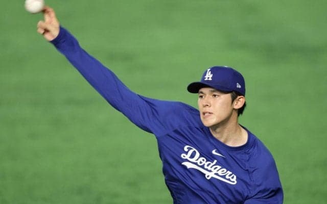 佐々木朗希が激白　右肘角度「進化の５０度」　米移籍後最速１６２キロ　球速こだわり「目指してやっていかないと」