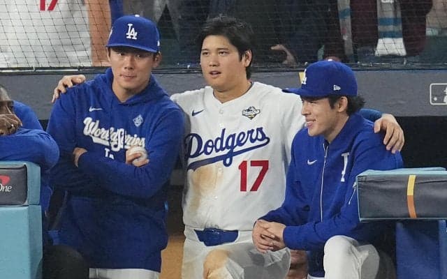 大谷翔平、山本由伸、佐々木朗希らの私服姿に「オシャレ」「後半戦頑張ってください」の声