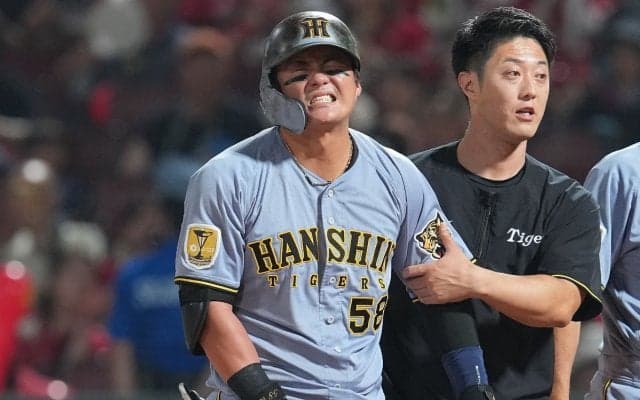 「念願の6番バッターの定着が目前だっただけに…」首位阪神から伝わった23歳外野手の“悲報”にファン絶句「せっかく近本が帰ってきたのになぁ」「痛すぎる」