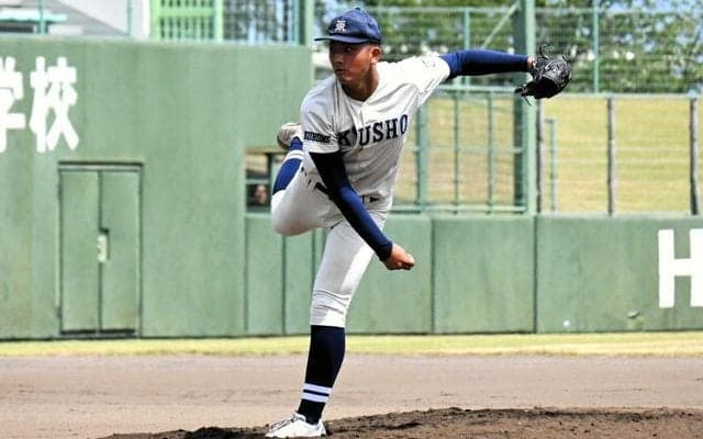 「大きくはばたけ」一球信じ、前向き継投　久留米商・元村大翔投手