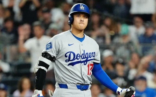 大谷翔平、Wヘッダー2戦で9打数3安打2打点　左膝の違和感も全力疾走…ド軍3連勝ならず