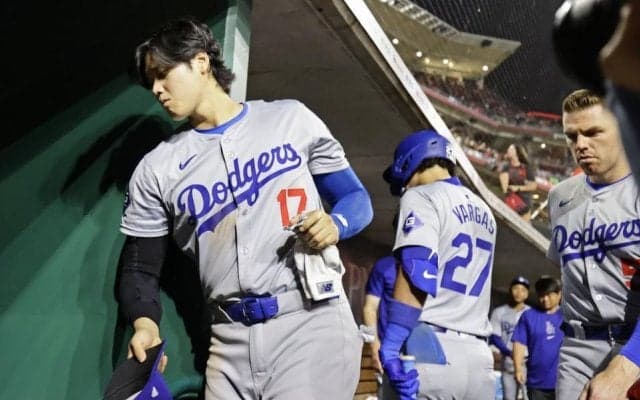 ドジャースがスイープ逃す　大谷翔平が絶好の勝ち越し機で空振り三振　Ｗヘッダー２試合で計３安打２打点　ロバーツ監督マシンガン継投も元守護神が痛恨被弾