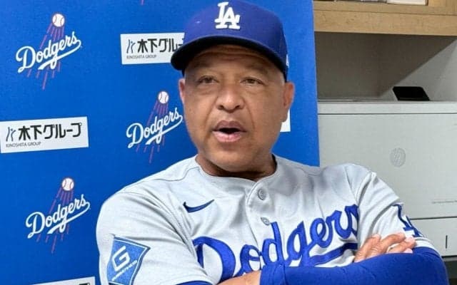 左膝不安の大谷翔平は「全く問題ない」　全力疾走でヒヤリも…ド軍監督は軽症を強調