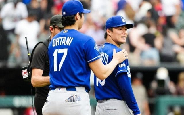 大谷翔平が“明かした”由伸の祝福相手　ド軍SNSの投稿にファン歓喜「素敵だね」
