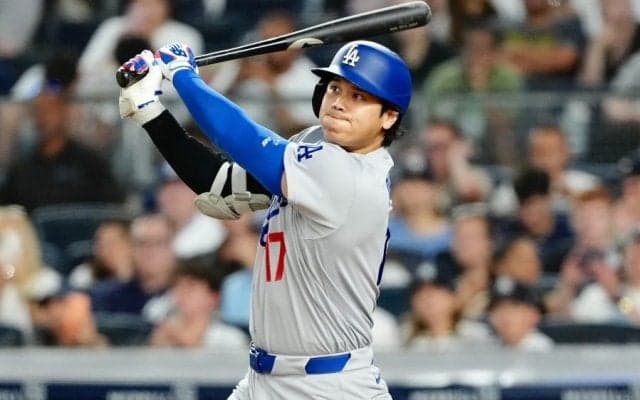 大谷翔平は「1番・DH」　4試合ぶり23号なるか、3番エドマン…スタメン発表