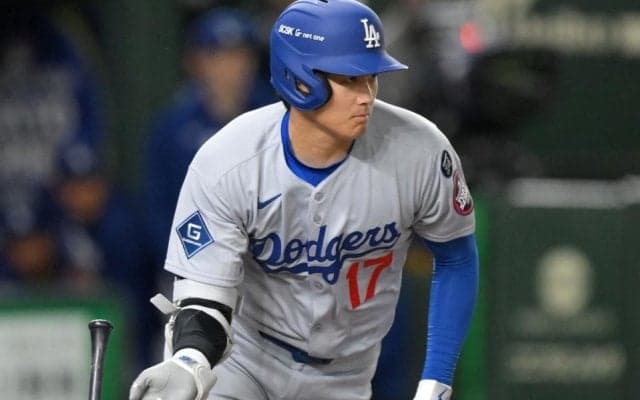 ドジャース・大谷翔平　三回の第２打席は二ゴロ　チームは二回に４点を先取され劣勢
